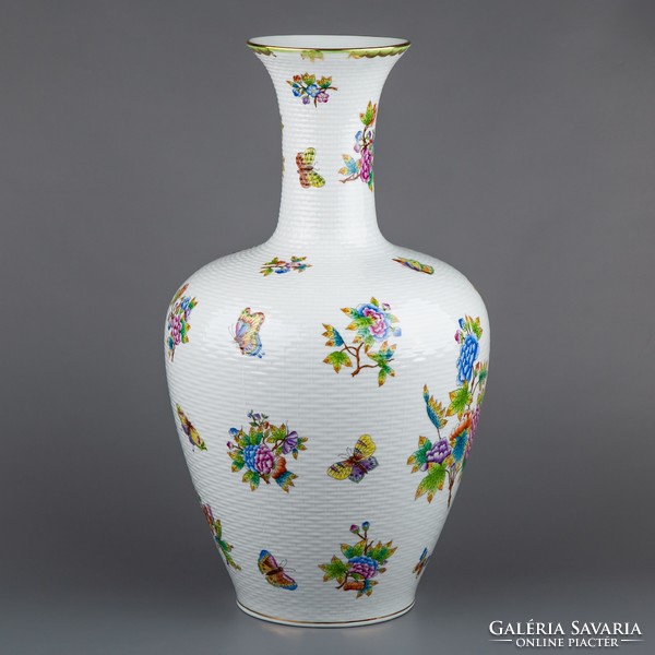 Herend Victoria Pattern Large Vase # mc1051
