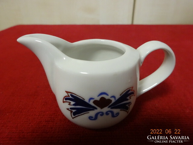 Kalocsa porcelain hand-painted cream pourer. He has! Jókai.