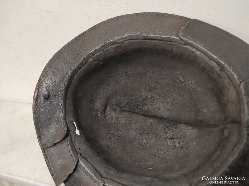 Antique miner helmet kobak leather 425 5585