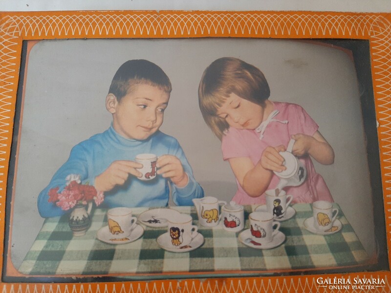 Children's porcelain tea set