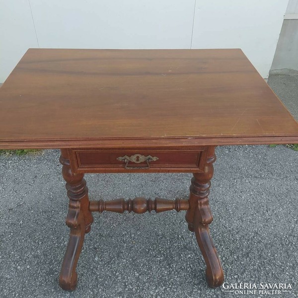 Old German sewing table