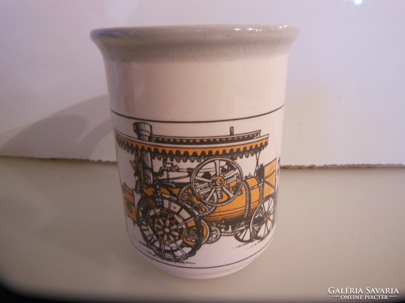 Mug - English - round pattern - 2.5 Dl - porcelain - perfect