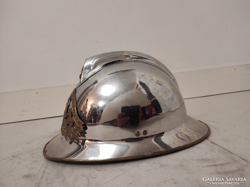 Antique firefighter suit gear helmet tool 432 5591