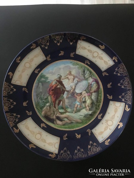 German decorative plate from the end of the 19th century to the beginning of the 20th century