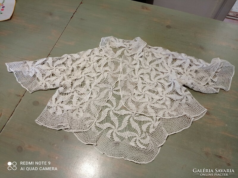Beautiful crochet lace cardigan