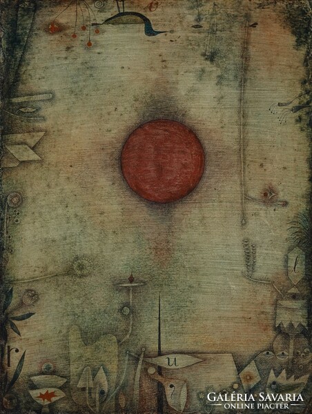 Paul Klee - Marginális - vakrámás vászon reprint