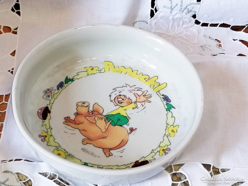 Retró Pumuklis tányér 1983