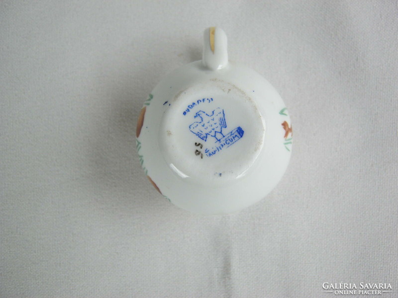 Aquincumi porcelán gombás mini bögre csupor