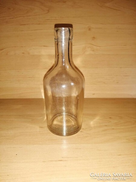 Régi gyógyszeres üveg 15 cm magas 175 ml (11/d)