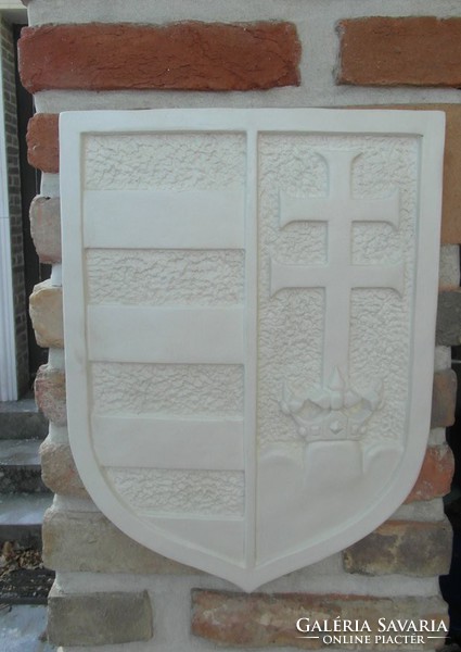 Hungarian coat of arms-Kossuth coat of arms-made of artificial stone is huge!