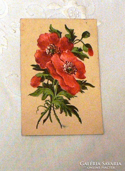 Antique floral postcards