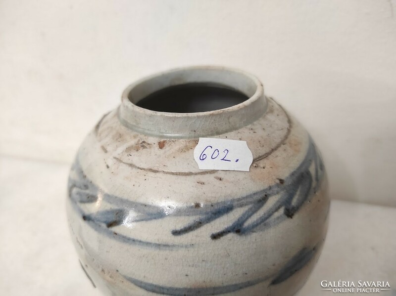 Antik kínai porcelán tea gyömbér tartó váza Kína Ázsia 602 5622