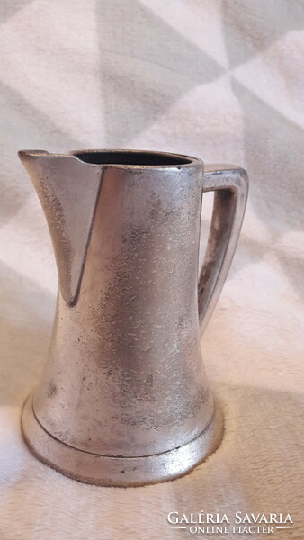 Antik ezüstözött kávéházi kiöntő (M2607)