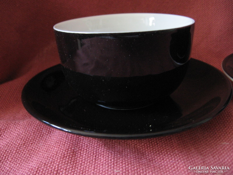 Fekete-fehér ASA Selection cappuccinos csésze pár ritkaság