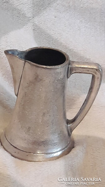 Antik ezüstözött kávéházi kiöntő (M2607)