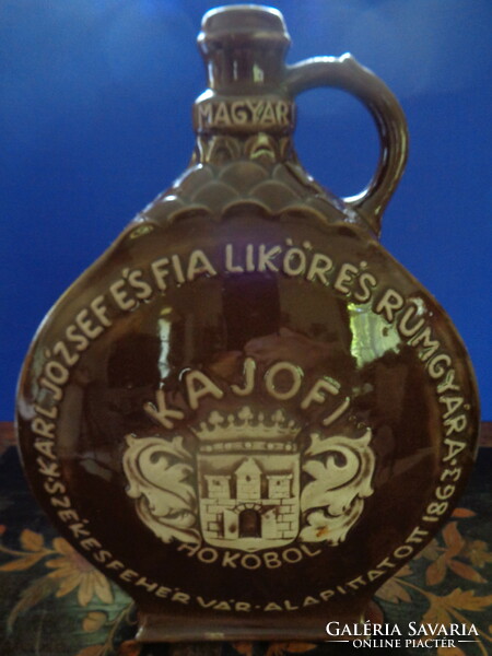 Zsolnay kajofi water bottle approx. 1930