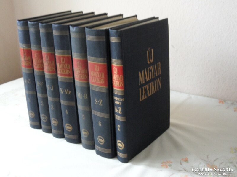 Um2 new Hungarian lexicon in 7 volumes for sale as a gift