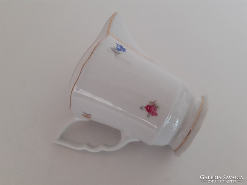 Old Zsolnay porcelain gnome ear pouring small flower jug