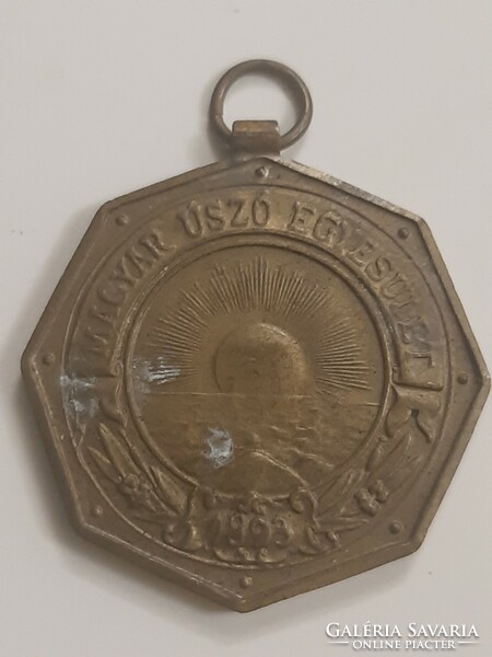 Magyar úszó egyesület Antik sport érem 1893