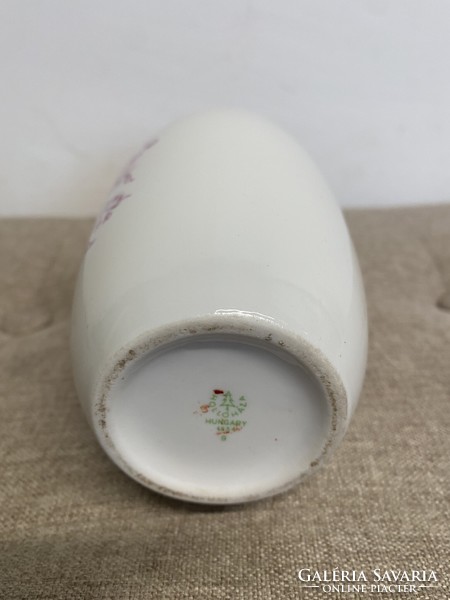 Hollóháza porcelain flower vase a20