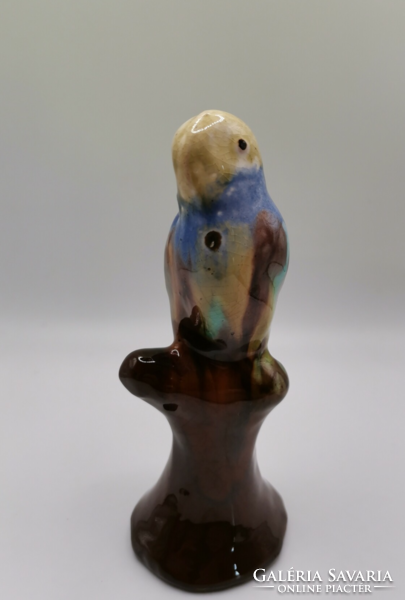 Ceramic parrot