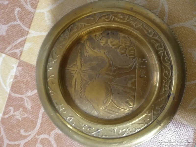 Copper Tunisian, small plate.