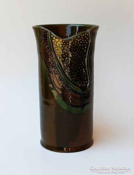 Autumn vase with seeds - Bacco ceramics