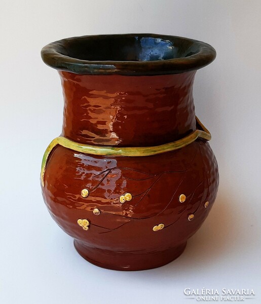 Vase made with tape application - Baczko ceramics