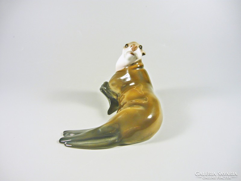 Rosenthal, art deco seal 12 cm., hand painted porcelain figure, flawless! (B097)