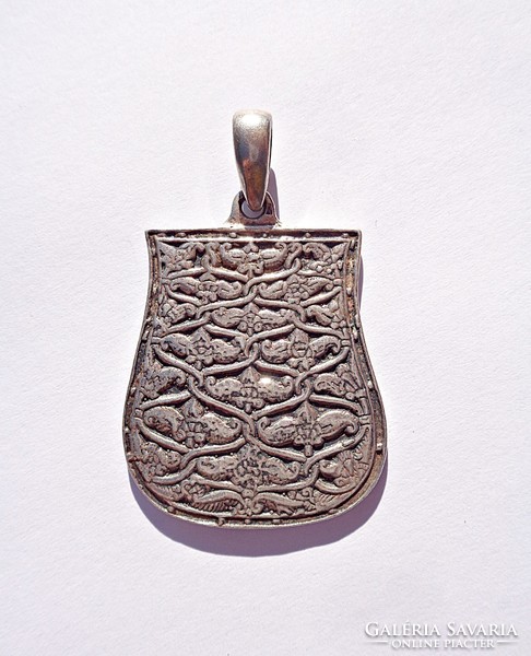 Galgóc tarsoly plate, silver pendant
