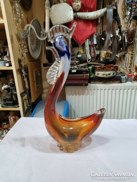 Murano glass rooster