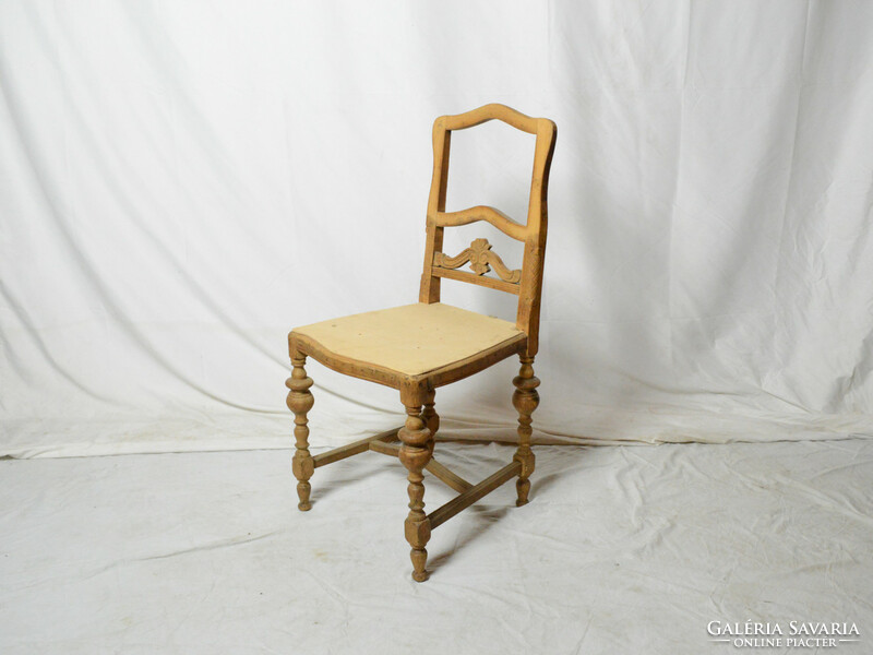 Antik Bécsi Barokk  szék (csiszolt, restaurált)