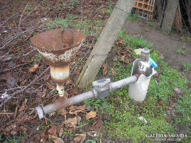 Also for an old irrigation pump, 3 well sprinklers with taps