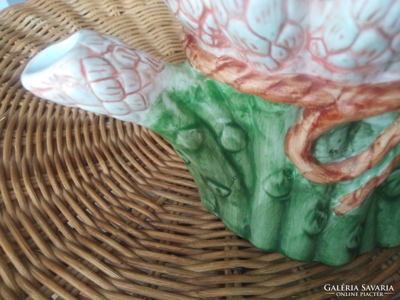 Ceramic, tea spout - asparagus in a bouquet...