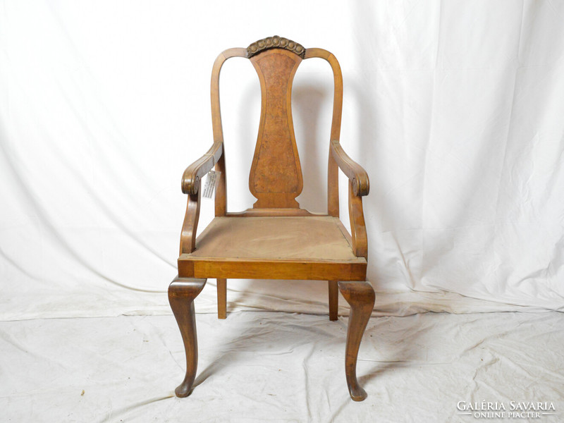 Antique neo-baroque armchair