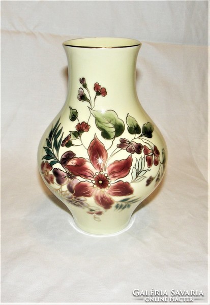 Zsolnay exclusive porcelain vase