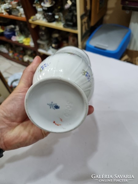 Hollóház porcelain vase