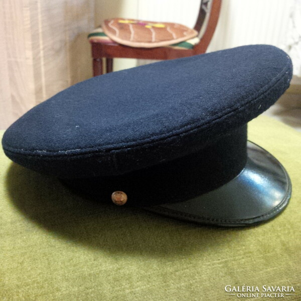 Dark blue rernay bowler hat