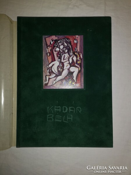 Béla Kádár - both sides of the paper are numbered, with rich imagery