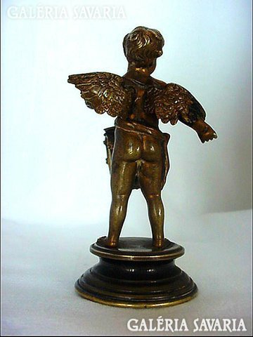 Antique bronze angel from the late 1800s