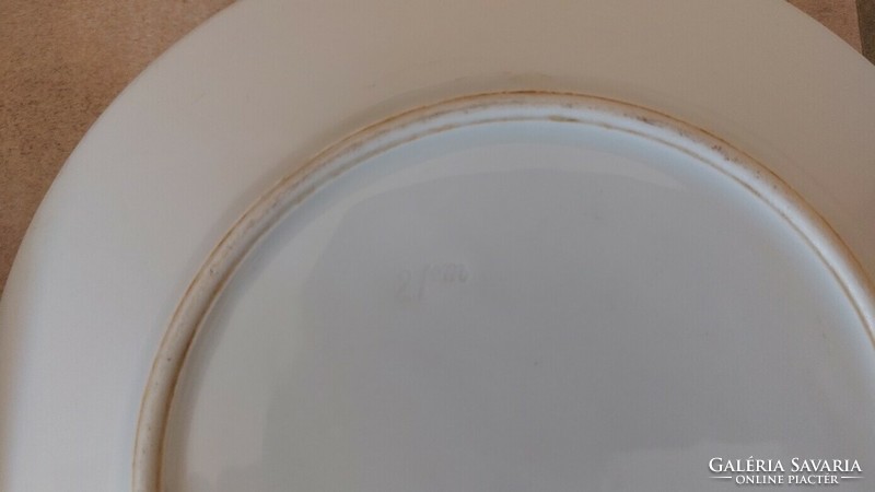 Antik porcelán tányérok jelzéssel, természetesen egyben..
