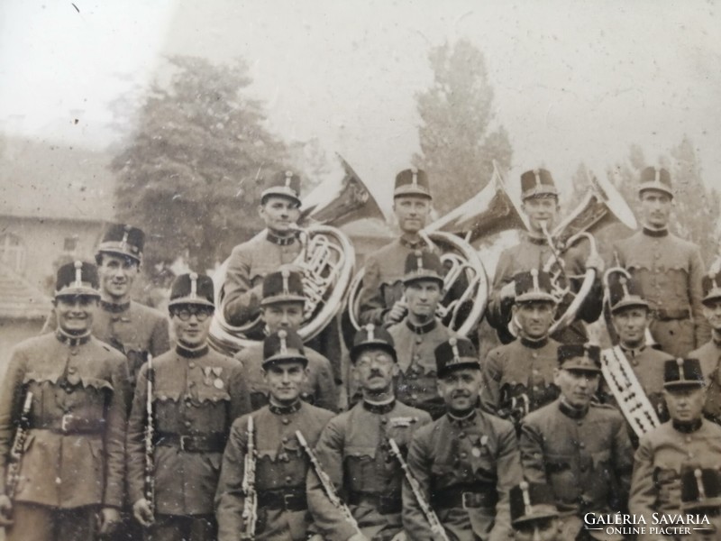 First World War military band - soldier group photo