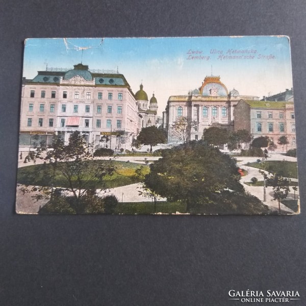 1910. évi képeslap Lemberg (Lviv)