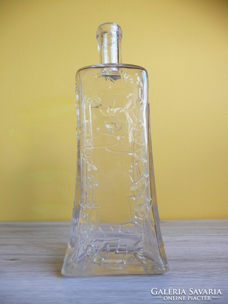 Szecessziós régi üveg