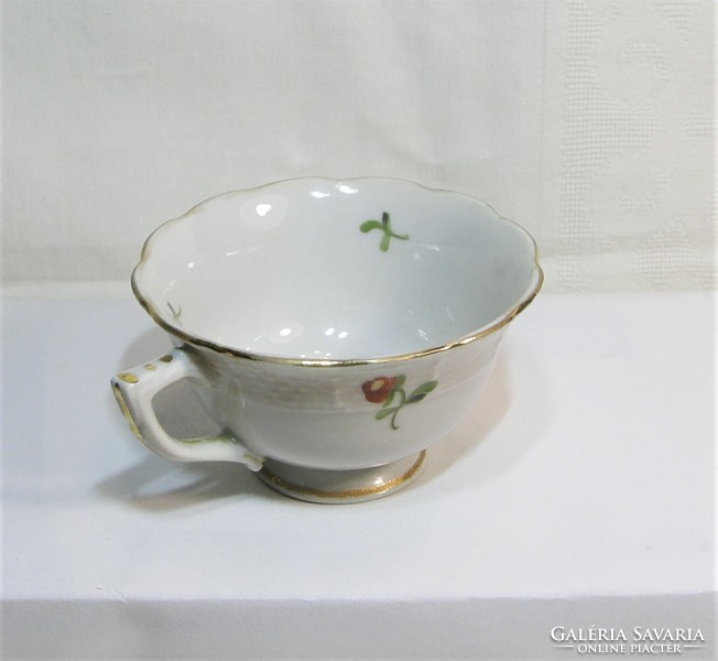Herend flower pattern coffee cup