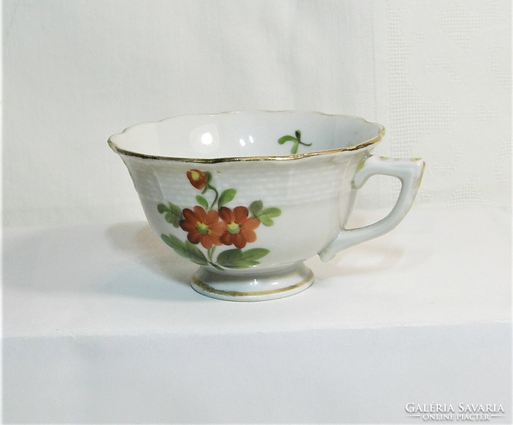 Herend flower pattern coffee cup