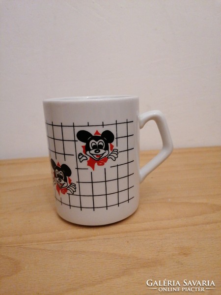 Zsolnay mickey mouse porcelain mug