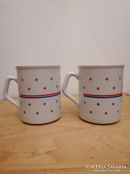 2 Zsolnay porcelain mugs