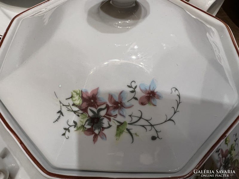 Alföldi porcelain soup bowl, with as many bowls as in the photos.
