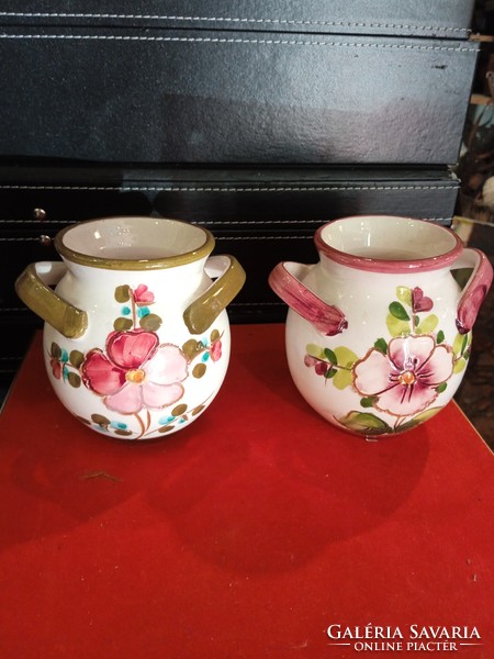 Ceramic cups, 2 pieces, in pairs, excellent pieces for collectors. 8 Cm
